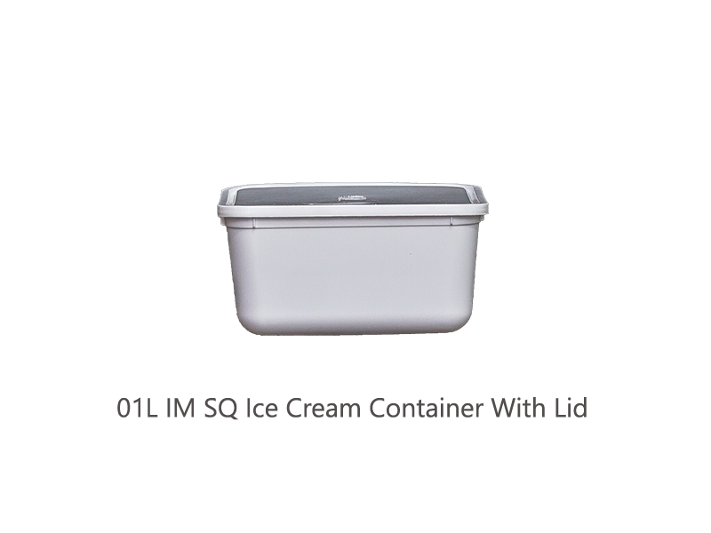 1 litre square ice cream tub