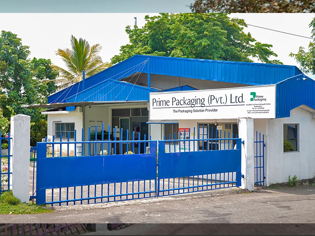 Prime Packaging factory in Ranmuthugala Estate, Kadawatha